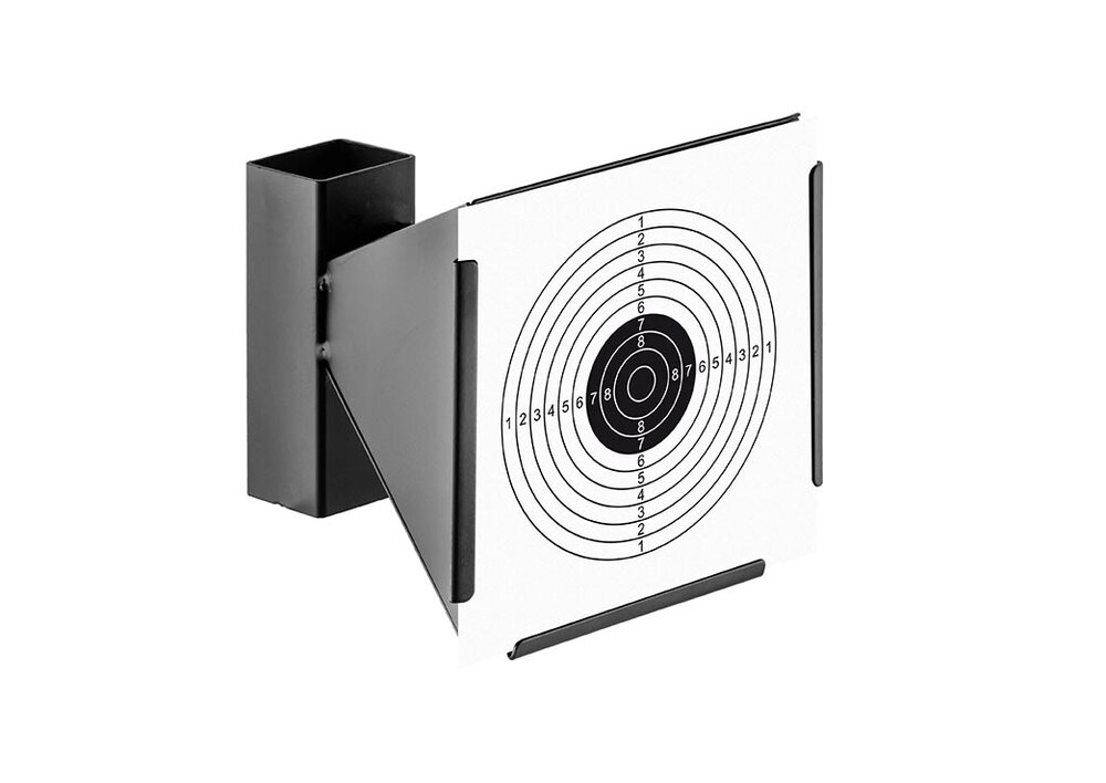 Conical steel target holder 17x17 cm BO Manufacture