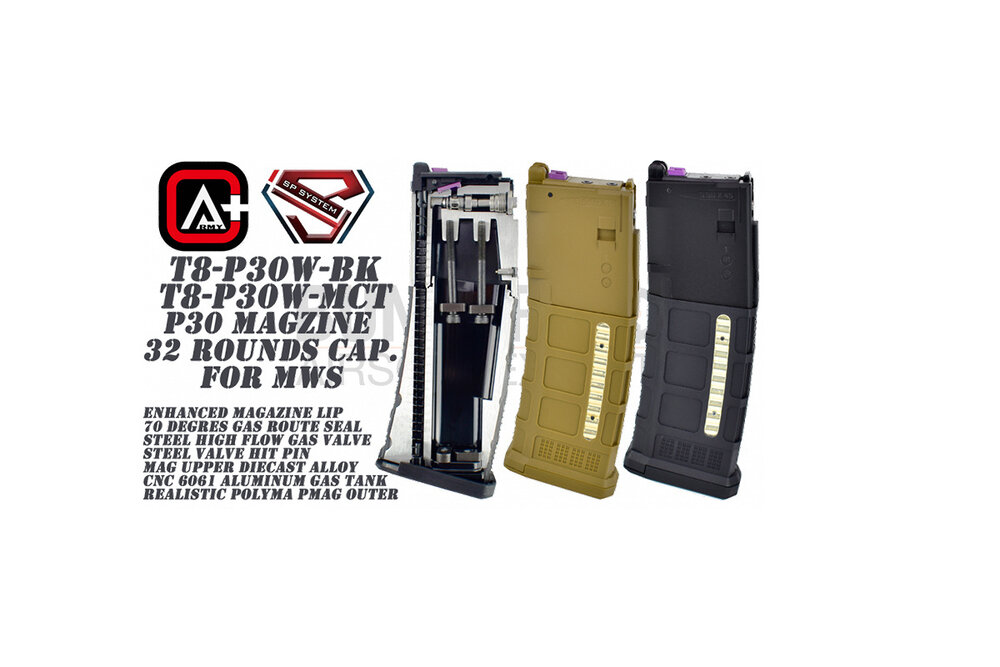 SP SYSTEM - MWS - Gas  - Series Magazine - Works with Cyma/Double Eagle/Tokyo Marui