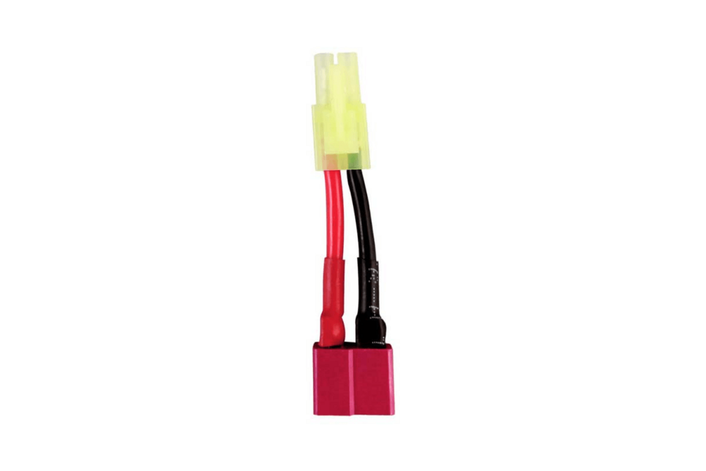 GENS ACE Mini Tamiya Male to Deans (T) Female Adapter, AWG#16 30mm