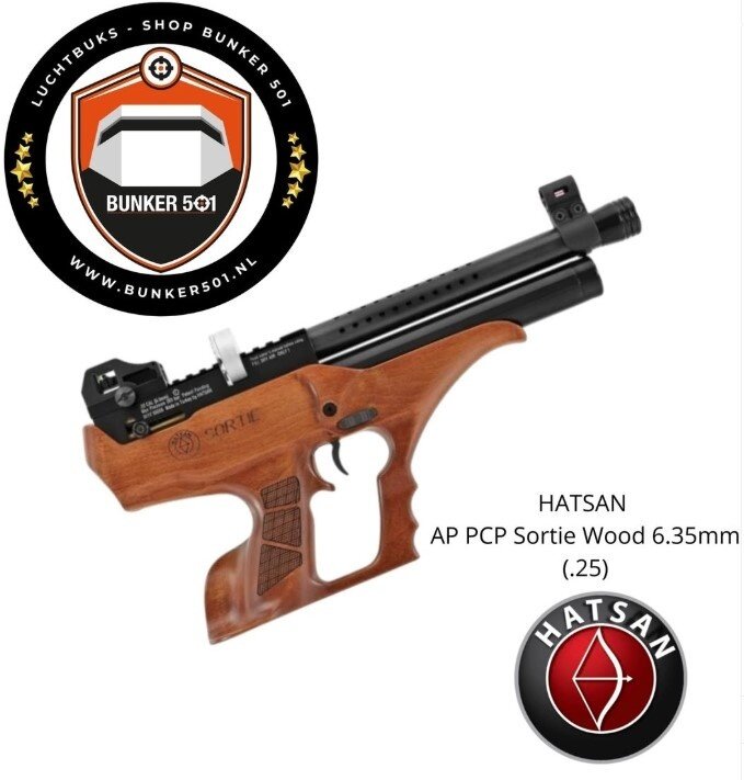 HATSAN PCP SORTIE Wood 6.35mm (.25)