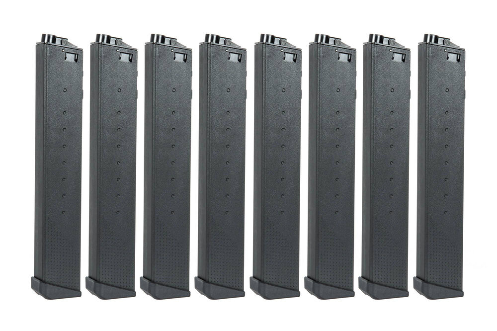 ICS PDW9 Hi-Cap 330 BB Magazijnen Set (8 stuks)