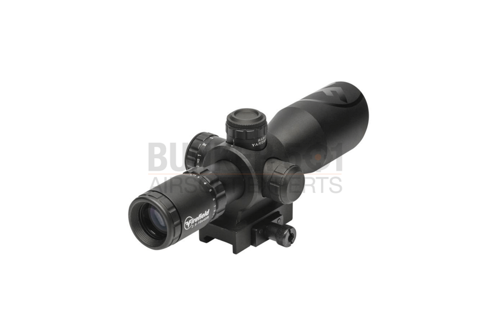 FIREFIELD FF13065 Barrage 2.5-10x40 Riflescope Met Rood Laser