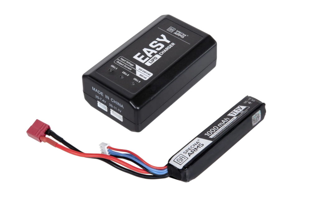 SPECNA ARMS Set EASY charger and 11.1V 1000 mAh battery