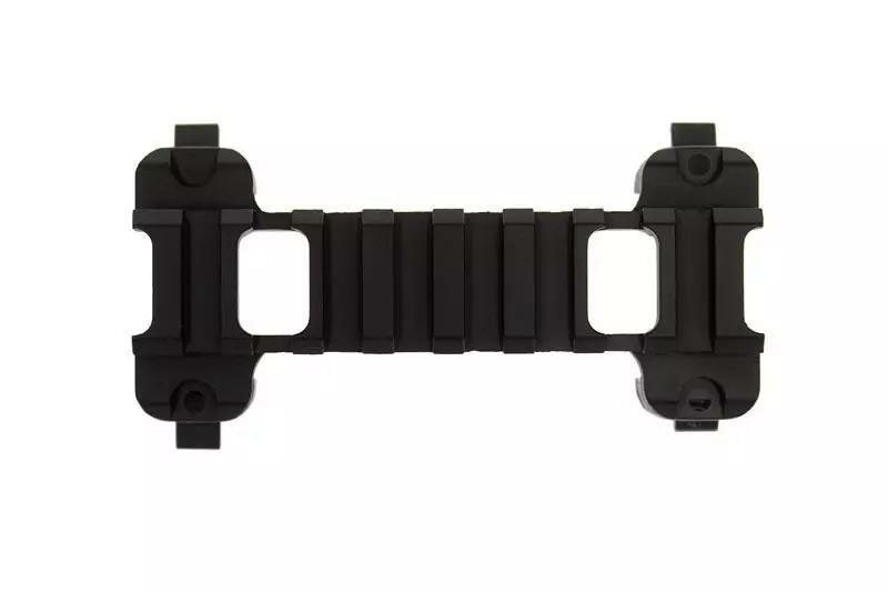 Low profile RIS rail for MP5 type replicas