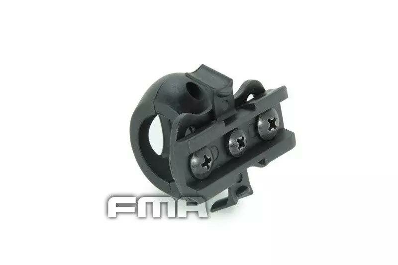 FMA 0.83' / 21 mm Flashlight helmet mount &ndash; black