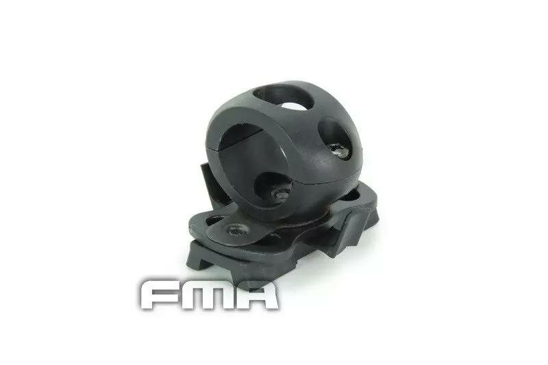 FMA 0.83' / 21 mm Flashlight helmet mount &ndash; black
