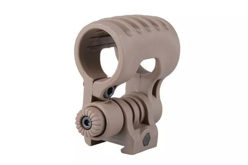 ELEMENT Adjustable Flashlight Mount for 22mm RIS Rail - Dark Earth