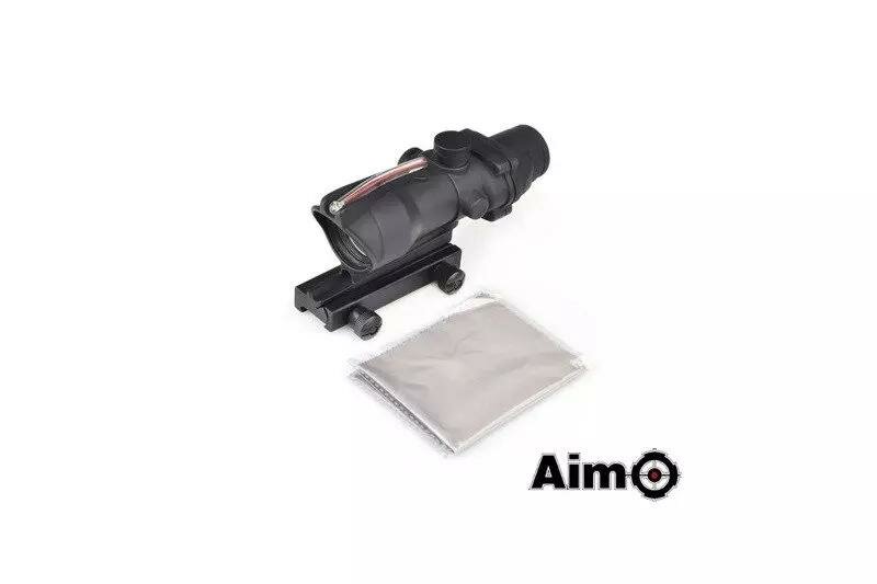 AIM-O 4X32C ACOG (Fibre Optics Illumination) Replica - Black