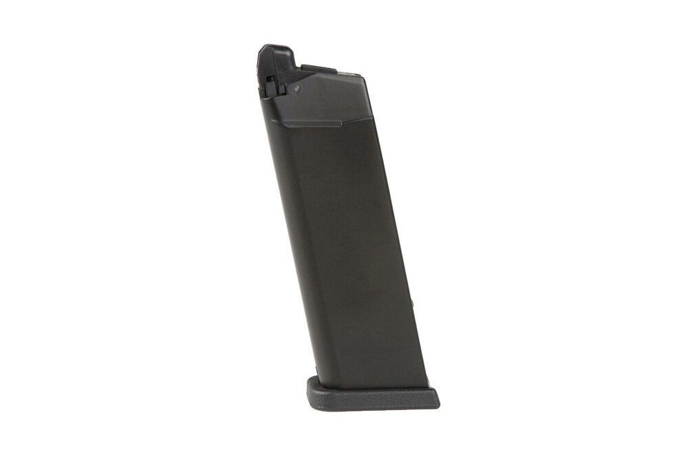 Low-Cap 20 BB Gas Magazine for WE G19/23 Replicas - Black