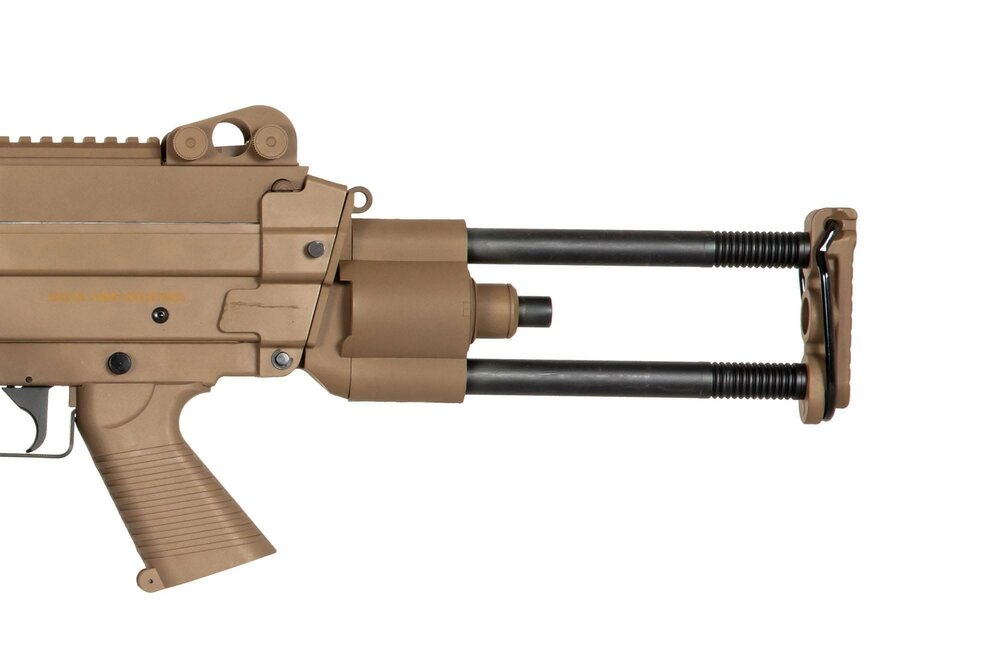 SPECNA ARMS SA-249 PARA CORE&trade; Machine Gun Tan