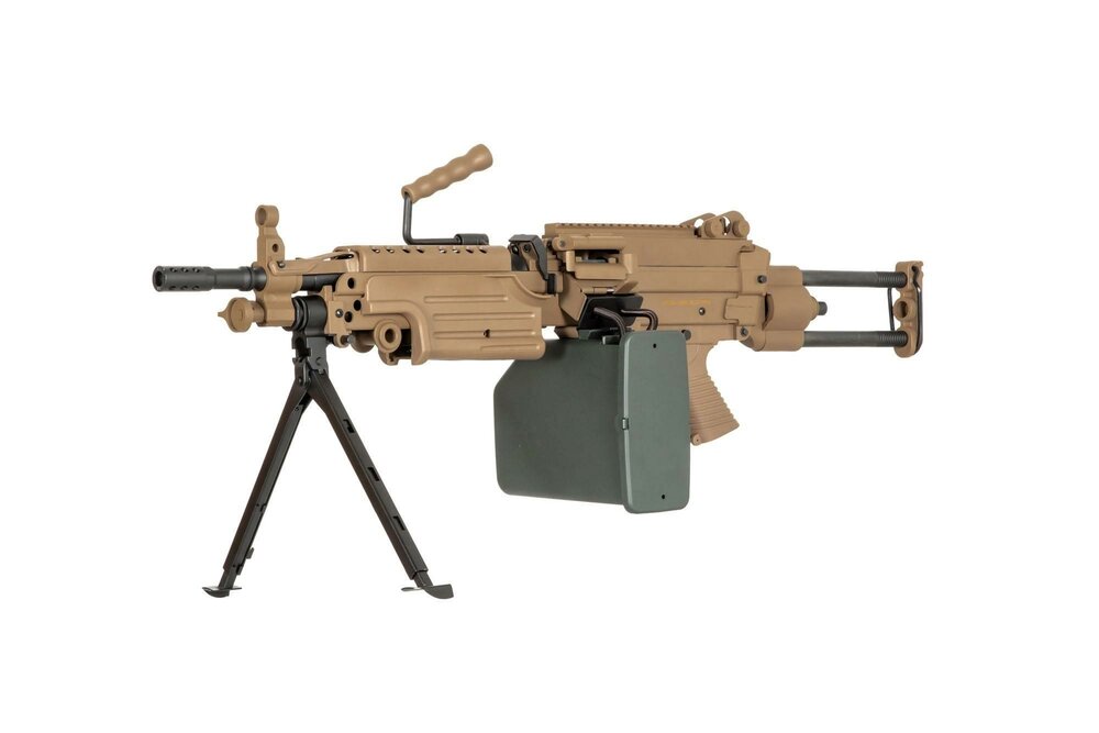 SA-249 PARA CORE&trade; Machine Gun Replica - Tan
