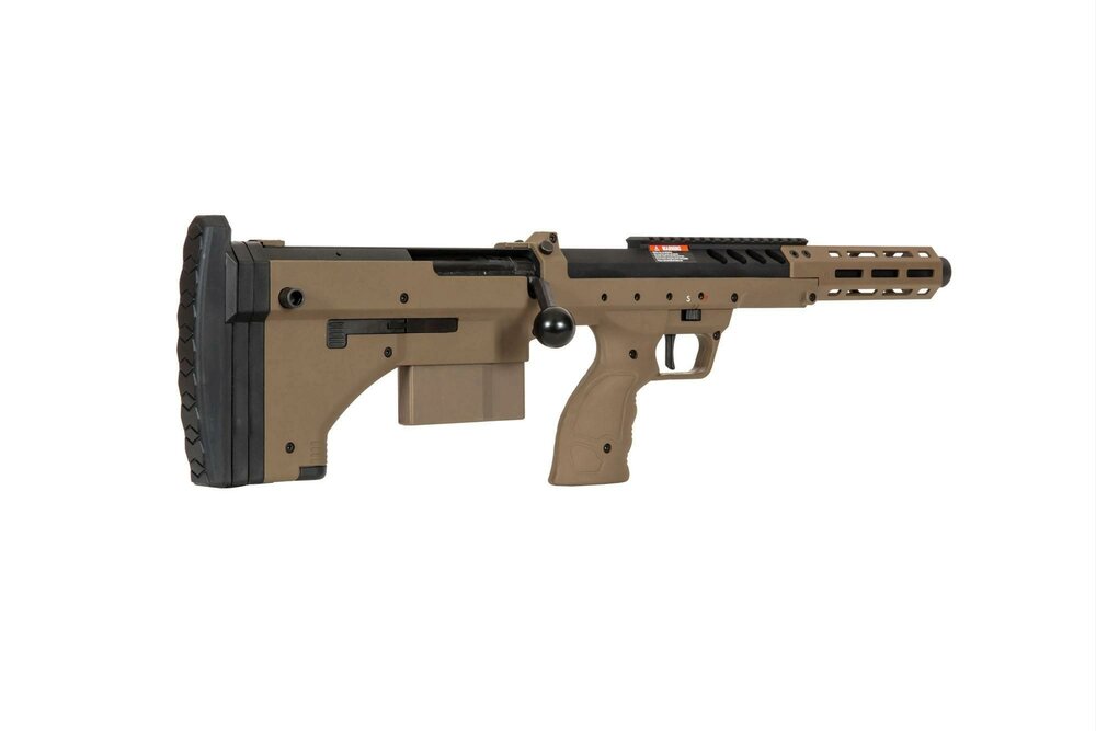 Desert Tech SRS-A2/M2 Sport 16&quot; sniper airsoft rifle (right-handed) - FDE