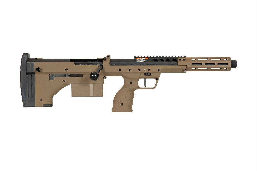 Desert Tech SRS-A2/M2 Sport 16&quot; sniper airsoft rifle (right-handed) - FDE