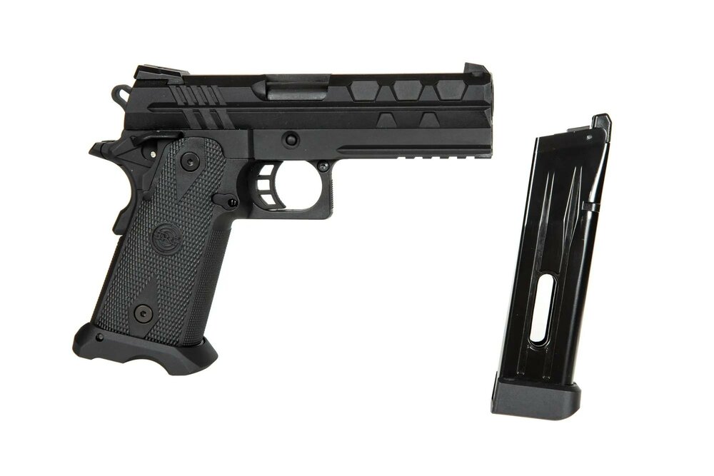 TARTARUS MK I 4.3 CO2 Pistol Replica - Black