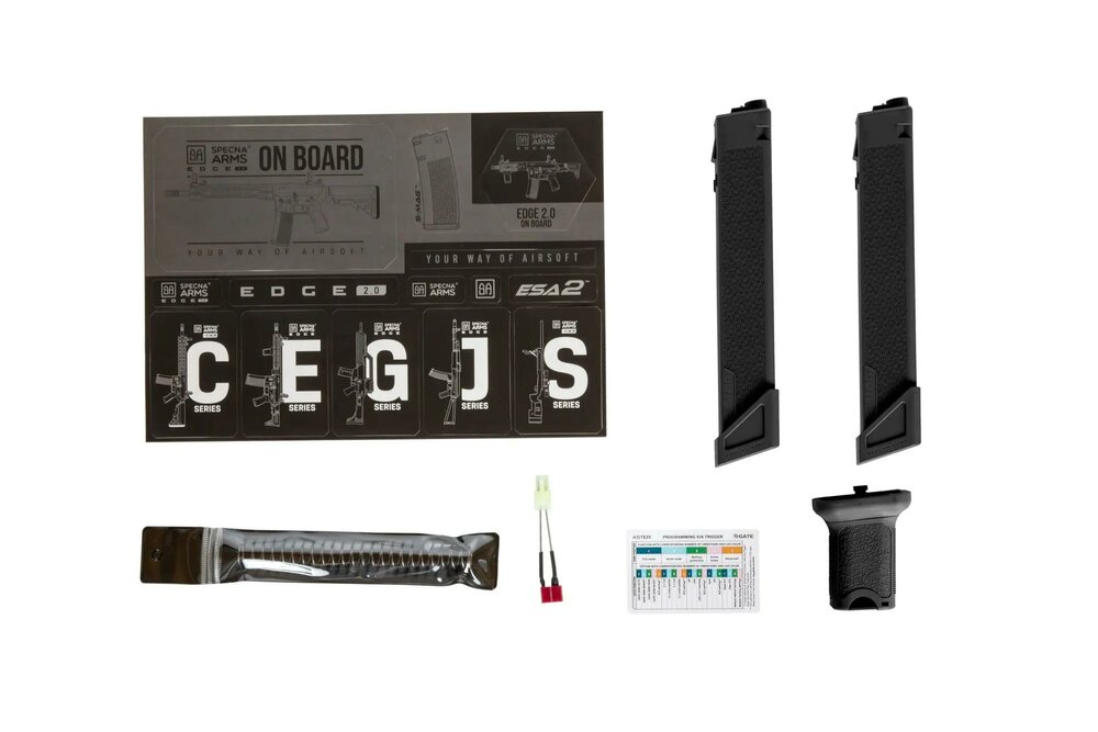 SA-X01 EDGE 2.0 GATE ASTER submachine gun replica - Black