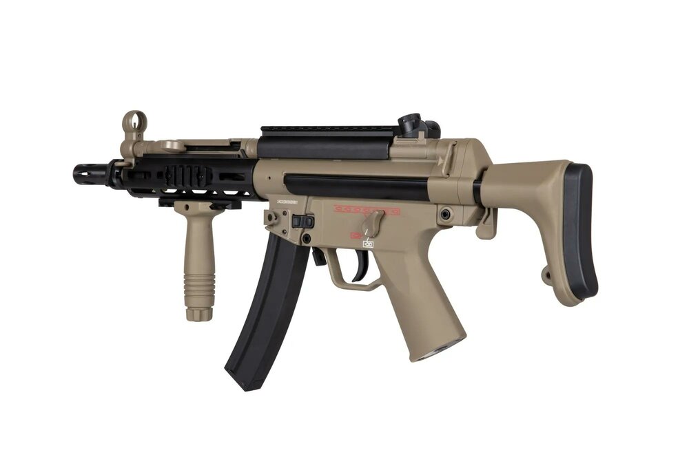 Airsoft submachine gun JG Works MP5-808 Tan