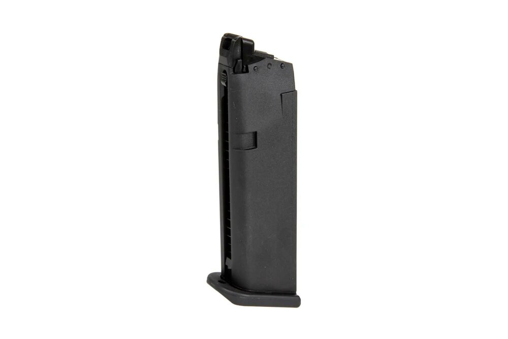 Green gas 22-bullet magazine for Glock 17 Gen 5 replicas