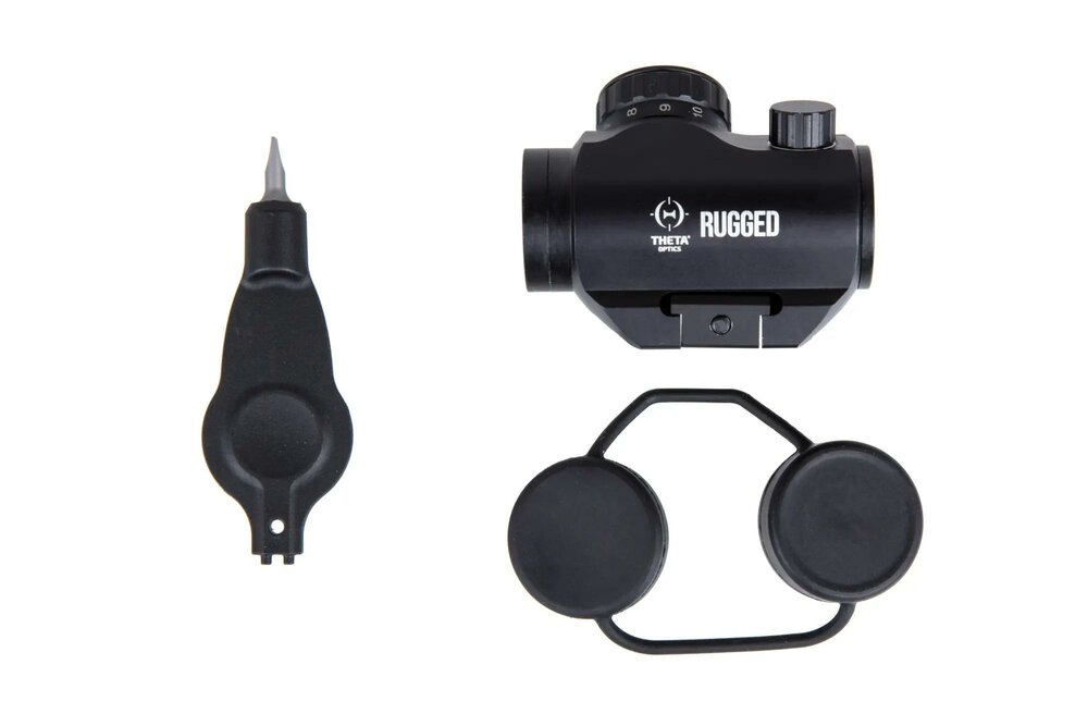 Red Dot Sight Theta Optics Rugged A1 Mini 1x21 Black