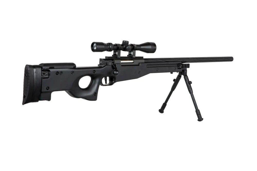 SPECNA ARMS  SA-S11 sniper with scope and bipod Black
