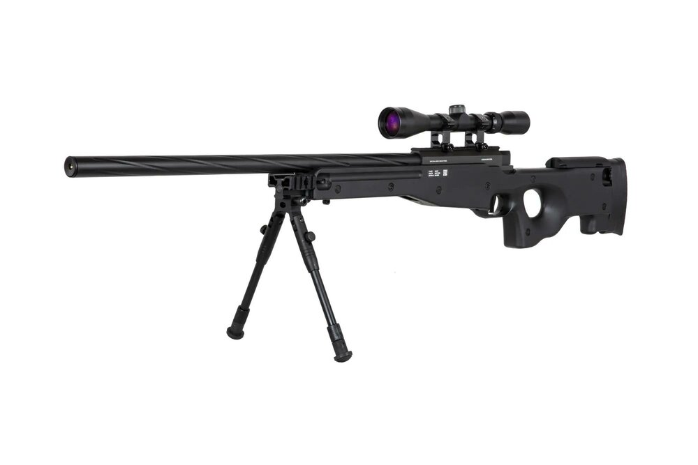 SPECNA ARMS  SA-S11 sniper with scope and bipod Black