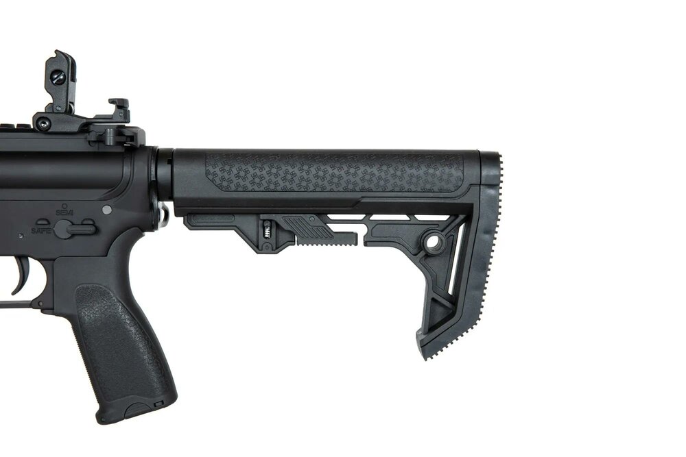 SA-E07 EDGE&trade; Light Ops Stock HAL2&trade; Carbine Replica Black