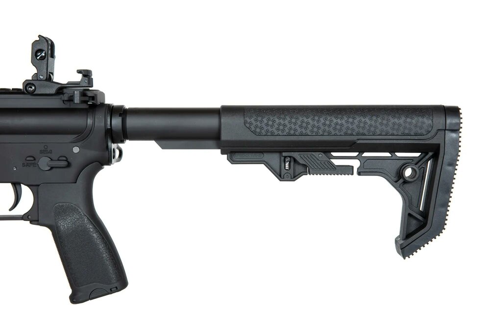 SA-E07 EDGE&trade; Light Ops Stock HAL2&trade; Carbine Replica Black