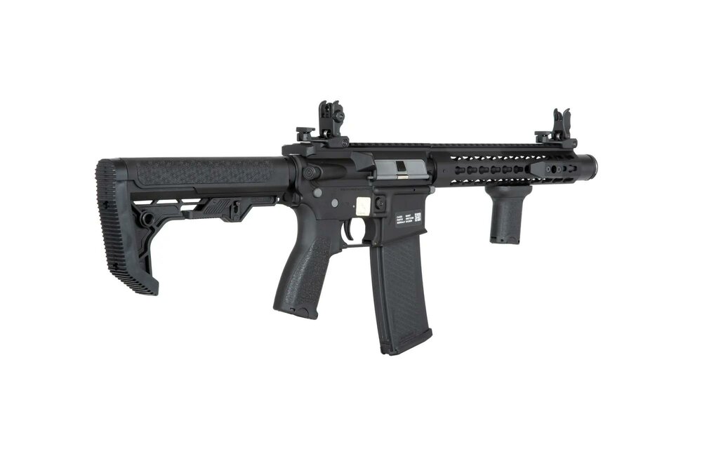 SA-E07 EDGE&trade; Light Ops Stock HAL2&trade; Carbine Replica Black