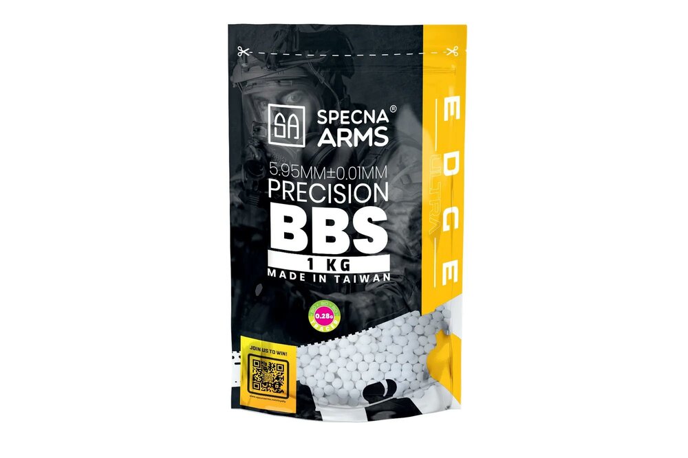 Tracer BIO 0.28g Specna Arms EDGE ULTRA&trade; BIO precision bullets - 1 kg - green
