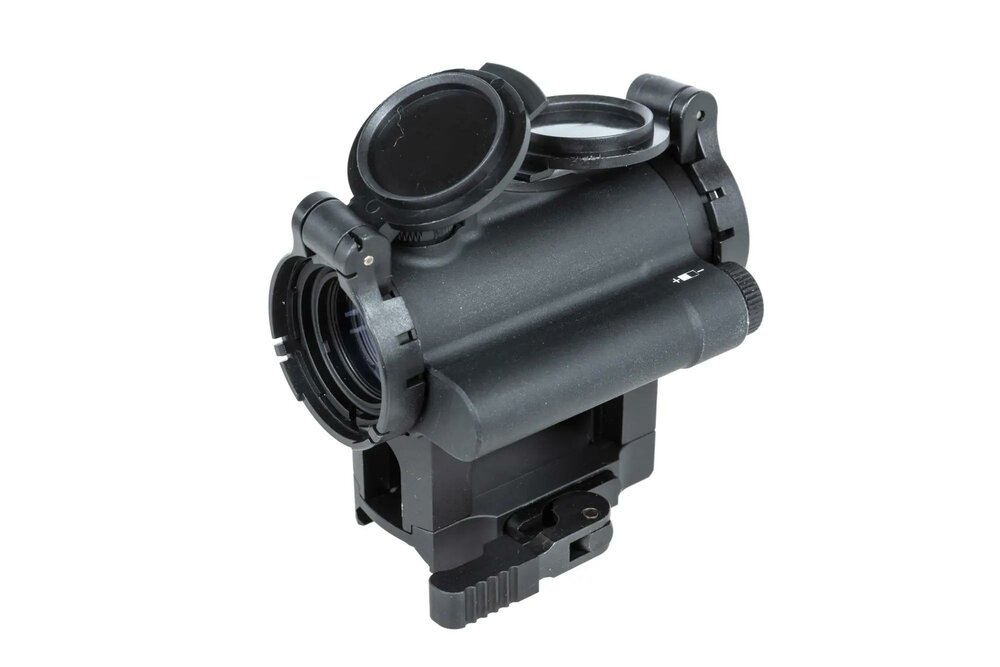 ZV-1 JJ Airsoft red dot sight with high/low QD mount Black