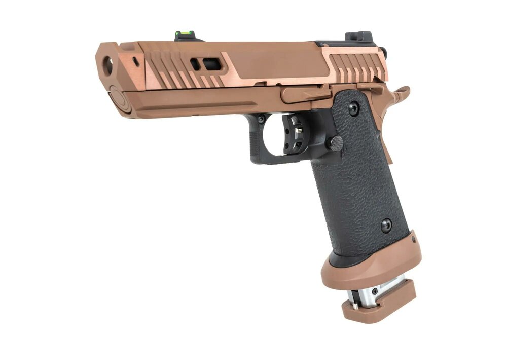  SRC Sahara Viper DUAL POWER pistol with transport case and CO2 magazine Flat Dark Earth