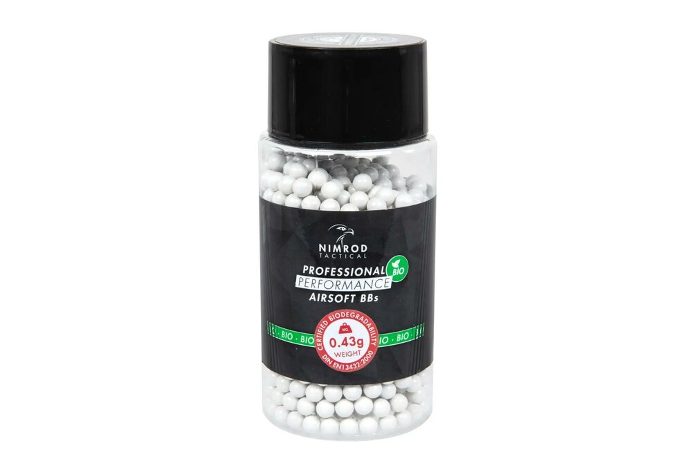 Bio BBs 0.43g Nimrod Tactical Professional Performance 1000 pcs.