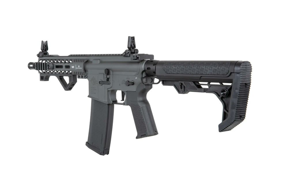 Specna Arms RRA SA-P17 Prime&trade; Light Ops Stock Aster II ETU airsoft Carbine with Brushless Motor Grey