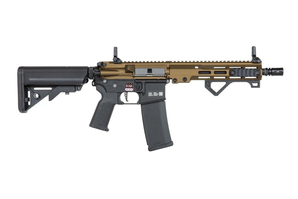 Specna Arms SA-P23 Prime&trade; Aster II ETU airsoft carbine with Chaos Bronze brushless motor
