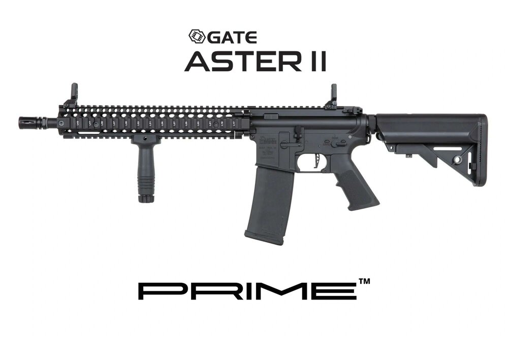 SPECNA ARMS Daniel Defense&reg; MK18 SA-P26 Prime&trade; Aster II ETU Zwart