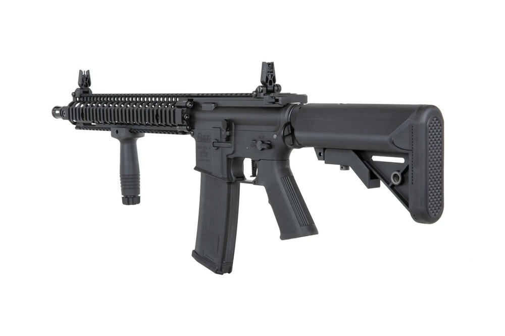 Specna Arms Daniel Defense&reg; MK18 SA-P26 Prime&trade; Aster II ETU airsoft Carbine with Brushless Motor Black