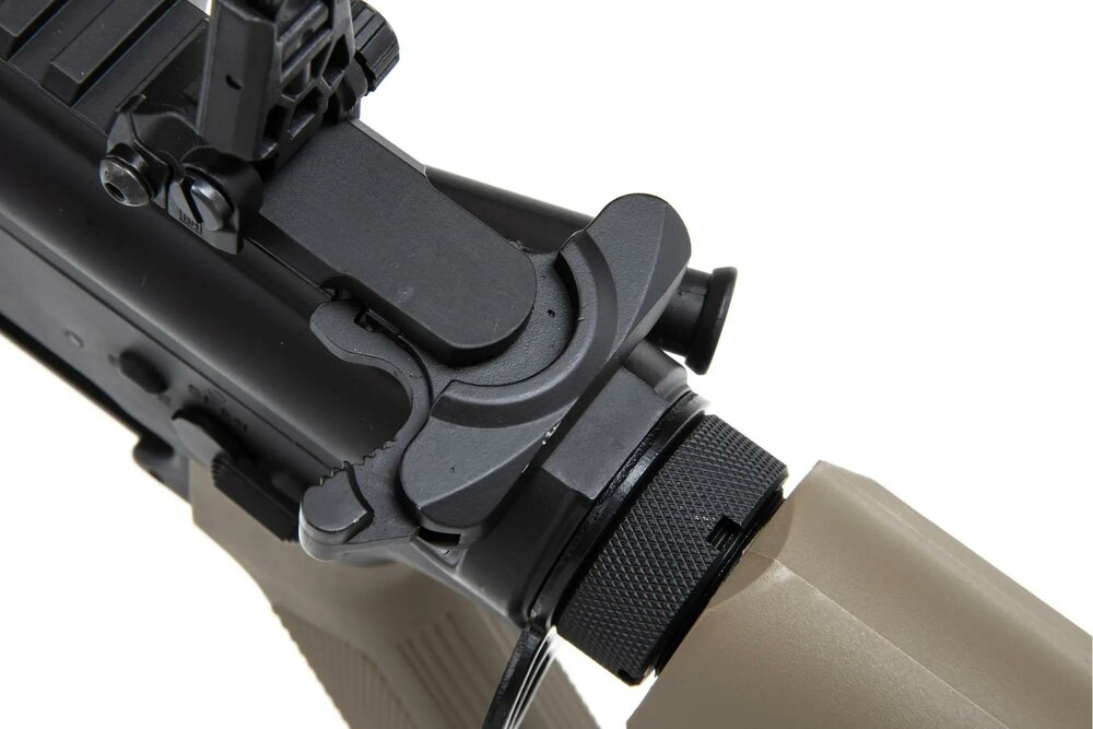 Specna Arms Daniel Defense&reg; MK18 SA-P26 Prime&trade; Aster II ETU airsoft carbine with Chaos Bronze brushless motor