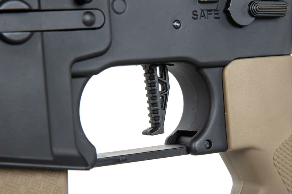 Specna Arms Daniel Defense&reg; MK18 SA-P26 Prime&trade; Aster II ETU airsoft carbine with Chaos Bronze brushless motor