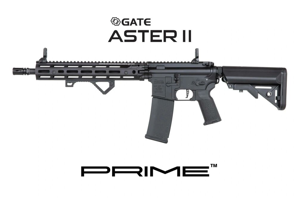Specna Arms Daniel Defense&reg; RIS III 12.5&#039;&#039; SA-P28 Prime&trade; Aster II ETU carbine with brushless motor Black