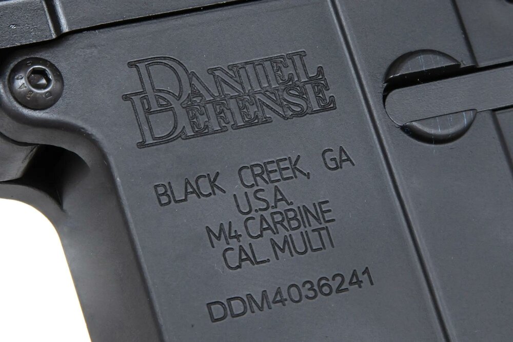 Specna Arms Daniel Defense&reg; RIS III 12.5&#039;&#039; SA-P28 Prime&trade; Aster II ETU carbine with brushless motor Black