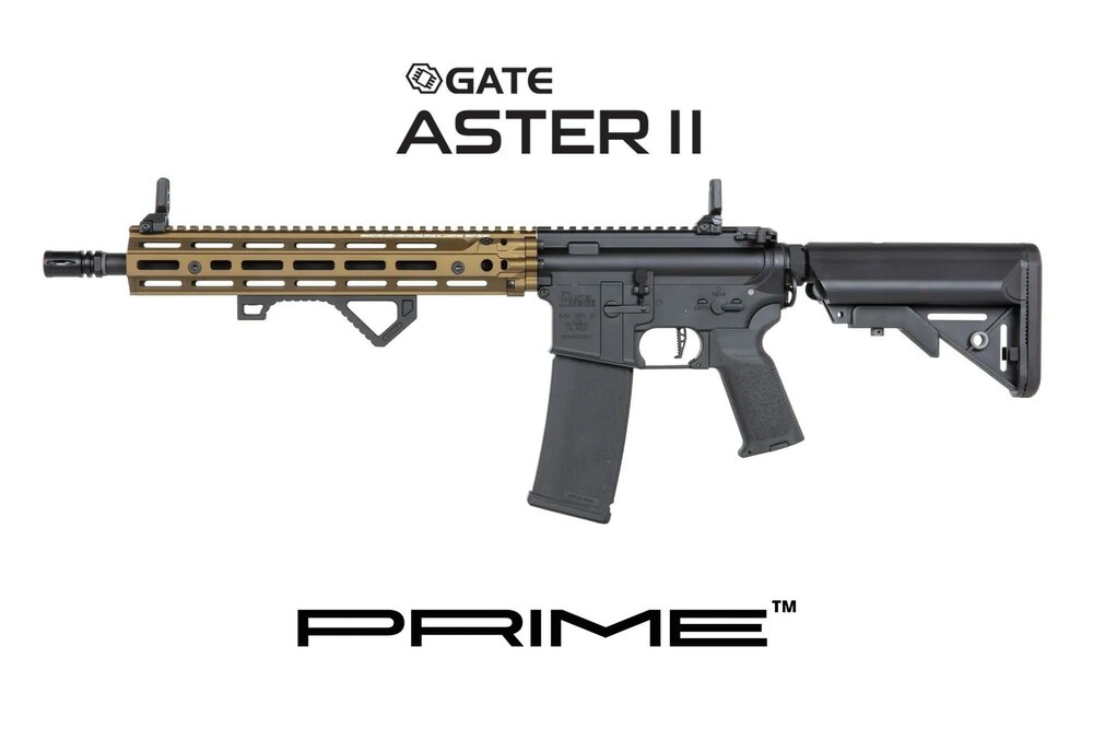 Specna Arms Daniel Defense&reg; RIS III 12.5&#039;&#039; SA-P28 Prime&trade; Aster II ETU carbine with Chaos Bronze brushless motor