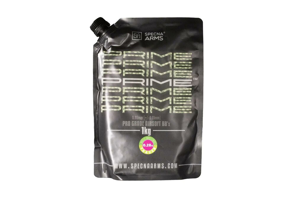 Specna Arms PRIME&trade; BIO Tracer 0.28g Precision Bullets - 1 Kg