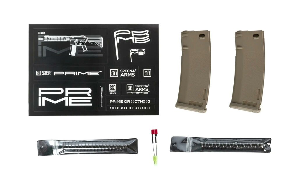 Specna Arms SA-PH22 PRIME&trade; Aster II ETU airsoft carbine with Chaos Bronze brushless motor