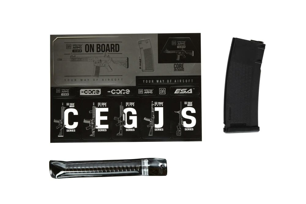 Specna Arms SA-C09 CORE&trade; HAL ETU&trade; 1.14J airsoft rifle Black