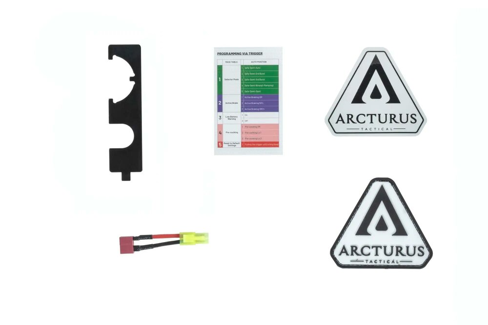 ARCURUS  LWT MK-I CQB  10&quot; AEG SPORT SE&trade; up to 1.14 J Grijs