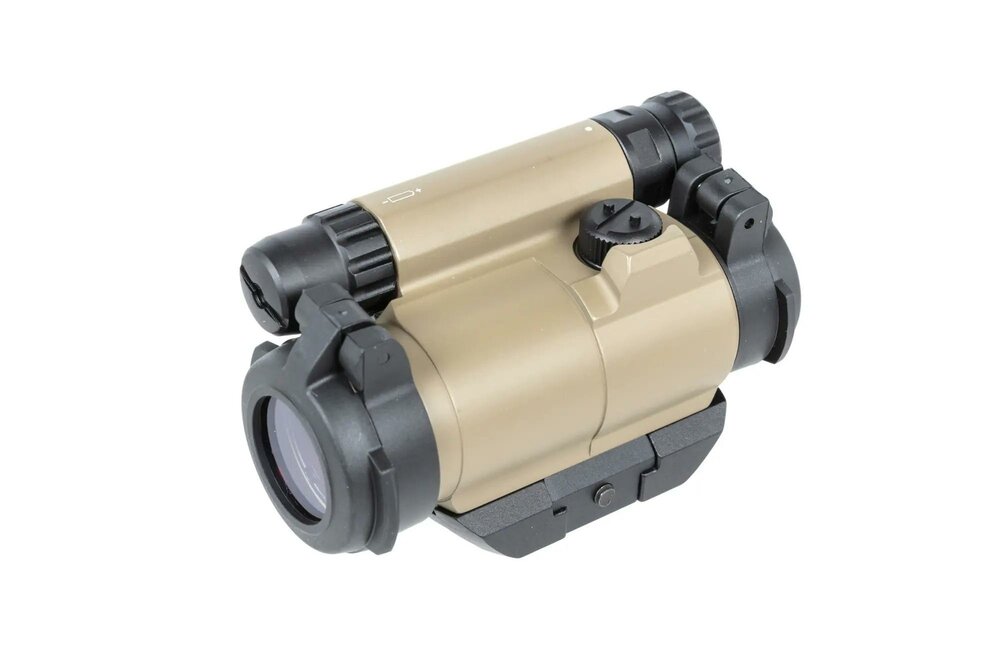 JJ Airsoft M5 low mount red dot sight Tan