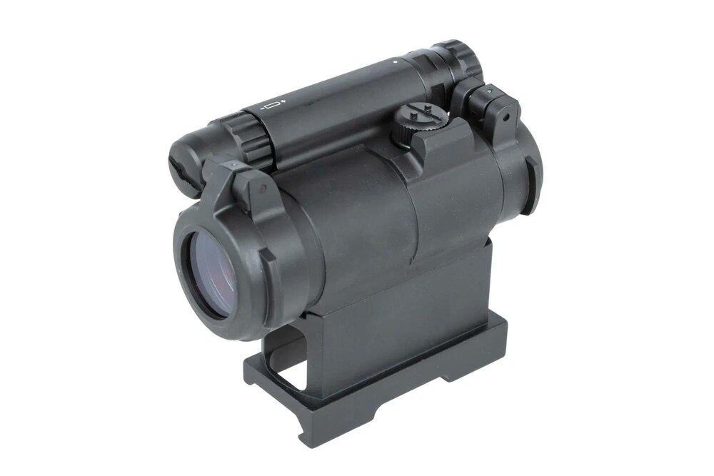 JJ Airsoft M5 red dot sight with low/QD mount Black
