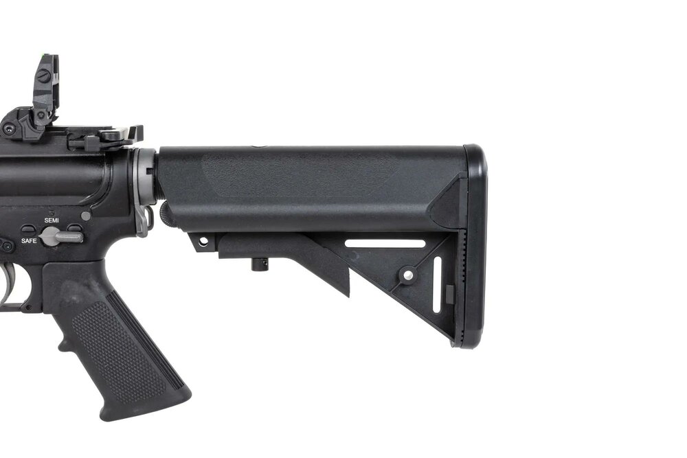 SRC DUAL POWER SR4 ZAROS-S GBB carbine with green gas magazine