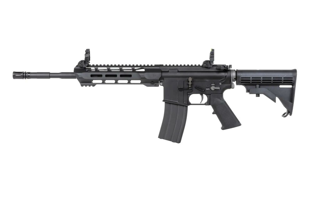  SRC DUAL POWER SR4 ZAROS GBB carbine with green gas magazine
