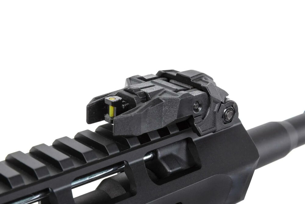  SRC DUAL POWER SR4 ZAROS GBB carbine with green gas magazine