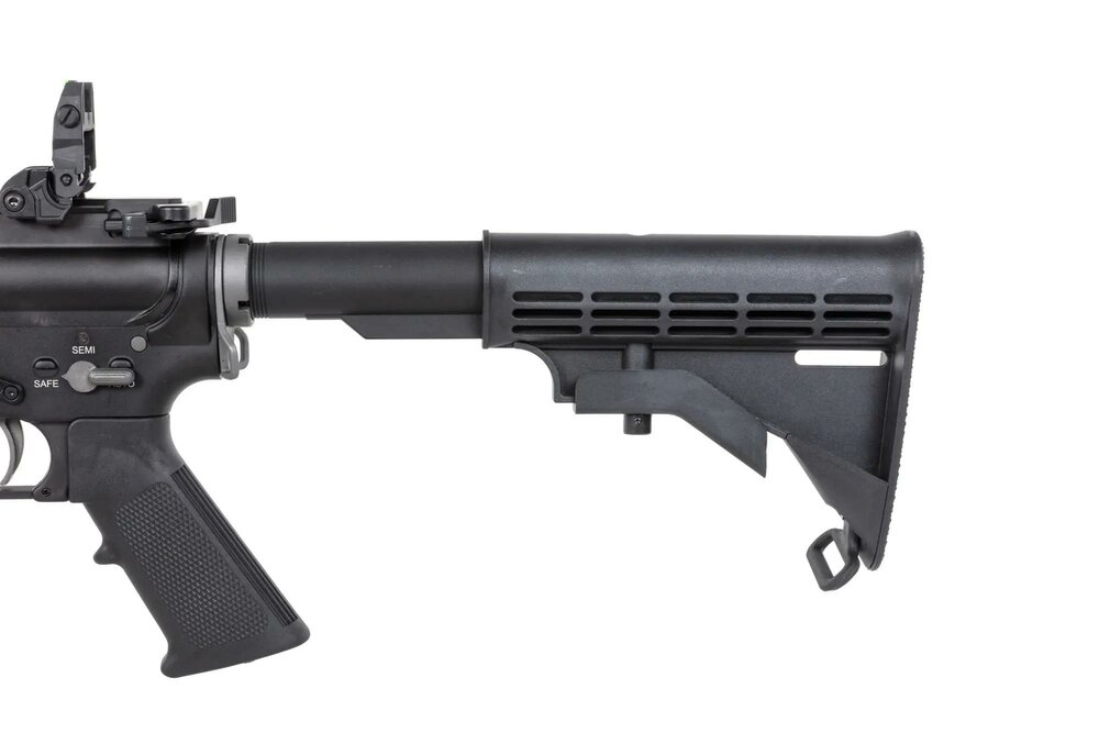  SRC DUAL POWER SR4 ZAROS GBB carbine with green gas magazine